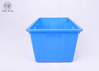 صناديق تخزين بلاستيكية ملونة كبيرة الحجم W50 Nestable HDPE 487 * 343 * 258 Mm
